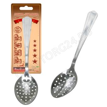 Ложка-шумовка "Ретро" (хром) AN57-14