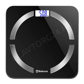 Весы напольные электронные SAKURA SA-5056BK 180кг черный