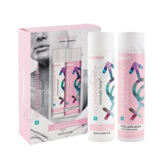 Косметический набор женский Formula Sexy №4, гель для душа 250 мл+шампунь 250 мл 