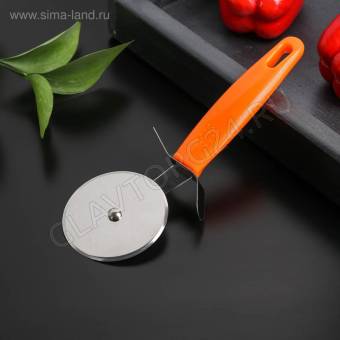 Нож 19см д/пиццы и теста "Оранж" цвет оранжевый 853789