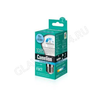Лампа светод. Camelion LED13-A60-D/845/E27 (со ступенчатым изменением яркости 13Вт 220В)