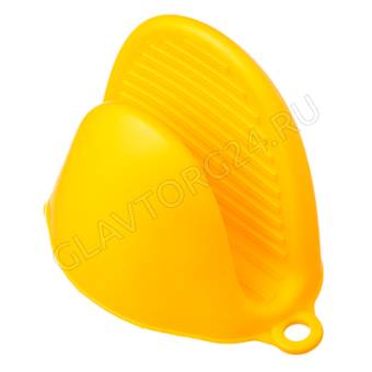 Прихватка силиконовая термостойкая 9,5*8см  4 цвета, HS-002A VETTA