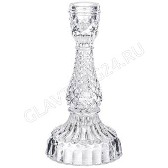 ПОДСВЕЧНИК "DIAMANT" 10*10*21СМ/24 арт.355-324