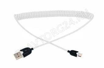 Кабель USB штекер-MicroUSB штекер REXANT 18-4301 1,5м ПВХ белый