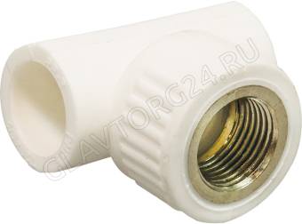 Тройник PP-R комб. вн./р. DN 25х1/2" СТМ ПЛАСТ CPTF2512
