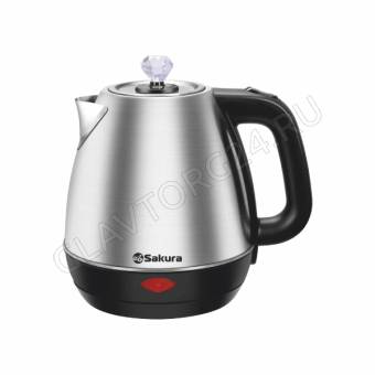 Чайник электрический SAKURA SA-2188SB 1,8л 1,8кВт нерж.сталь серебристый