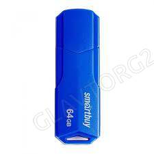 Модуль памяти 64Gb USB 2.0 SmartBuy Clue голубой