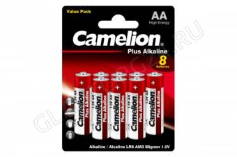 Camelion Plus Alkaline LR06 BL-8 - батарейка 1,5В