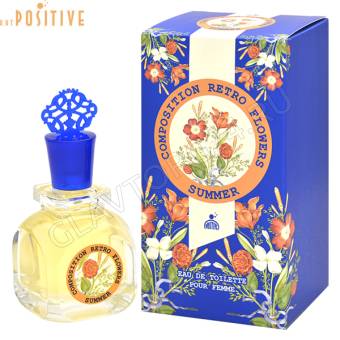 Туалетная вода для женщин COMPOSITION RETRO FLOWERS SUMMER 50 мл 