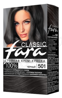 Русс.К.FARA Classic Краска д/волос 501 Черный