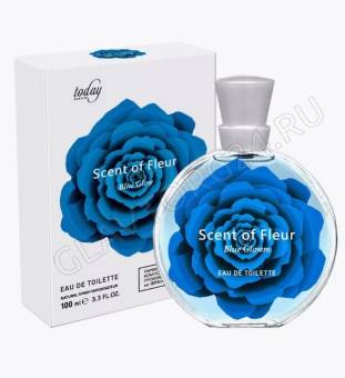 Туалетная вода женская Scent of Fleur Blue Glow 100мл