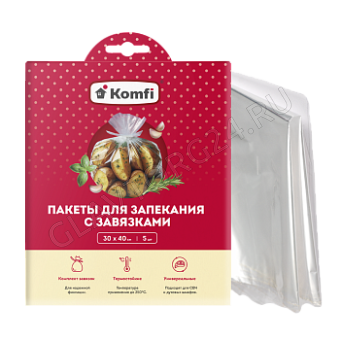 Пакеты для запекания Komfi 30*40см 5шт BSP113P