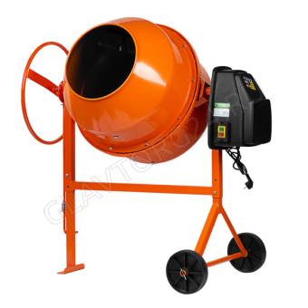 Бетоносмеситель БСН-200П 800Вт полиамидный венец/Сибртех