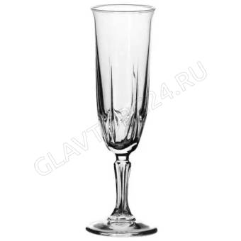 Набор фужеров 163мл д/шампанского КАРАТ СУПЕРИОР 6шт. арт. 440146B