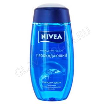 Нивея гель д/душа муж.250мл/6шт/24шт пробуждающий