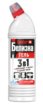 SANFOR Белизна Гель 3в1 500г/18