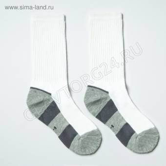 Носки детские х/б MILANO SOCKS N-620 р-р 32-34(20-22) бело-серый