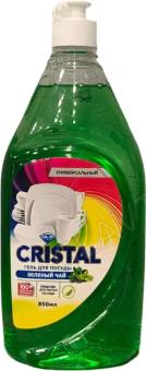 Гель для посуды CRISTAL "Зеленый чай" 850мл. (1*6шт)
