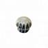 картинка Ручка-кнопка мебельная 2723 цвет белый "САЗАР" от компании ГлавТорг Красноярск