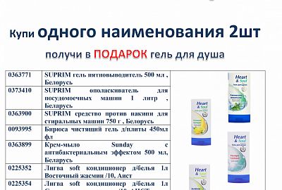 ПОДАРОК ЗА ПОКУПКУ!