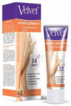 Velvet Экспресс-Депилятор, замедляющий рост волос 100мл 